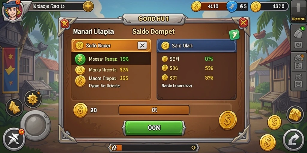 Tangkapan layar ketiga menunjukkan grafis yang memukau di dalam game.
