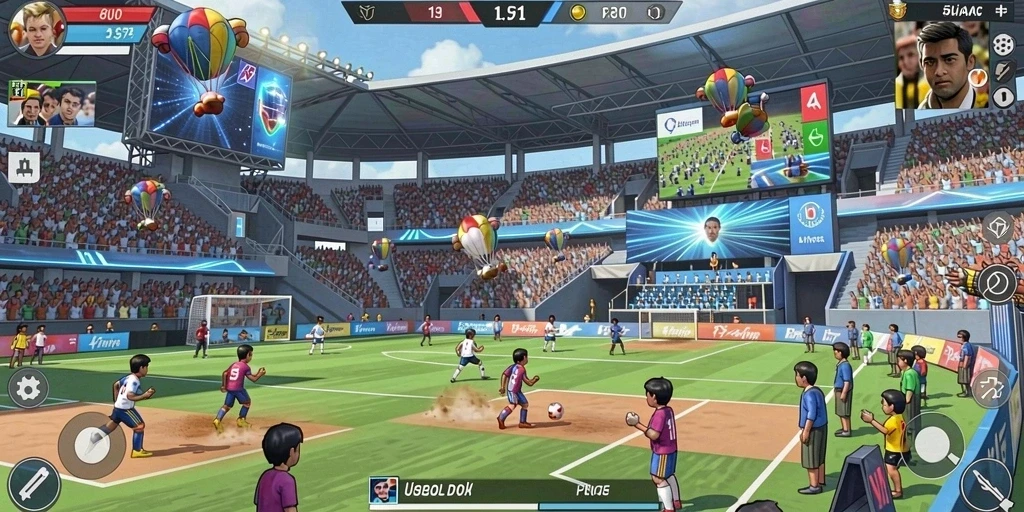 Grafik menarik yang memperkaya pengalaman bermain.