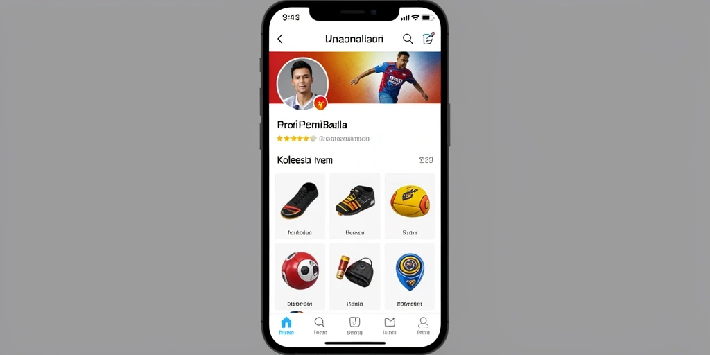 Koleksi item yang menarik dan beragam.