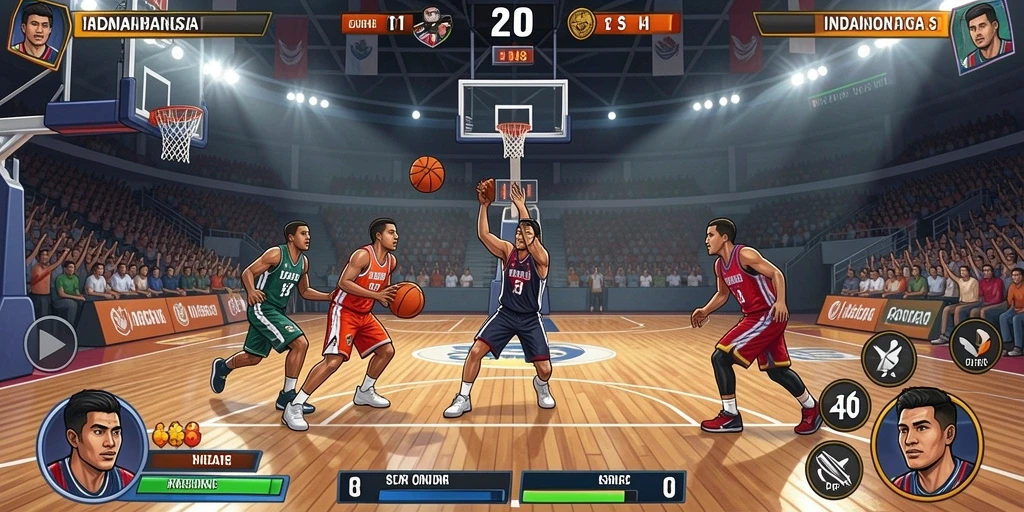 Screenshot dari lokasi menarik dalam permainan.