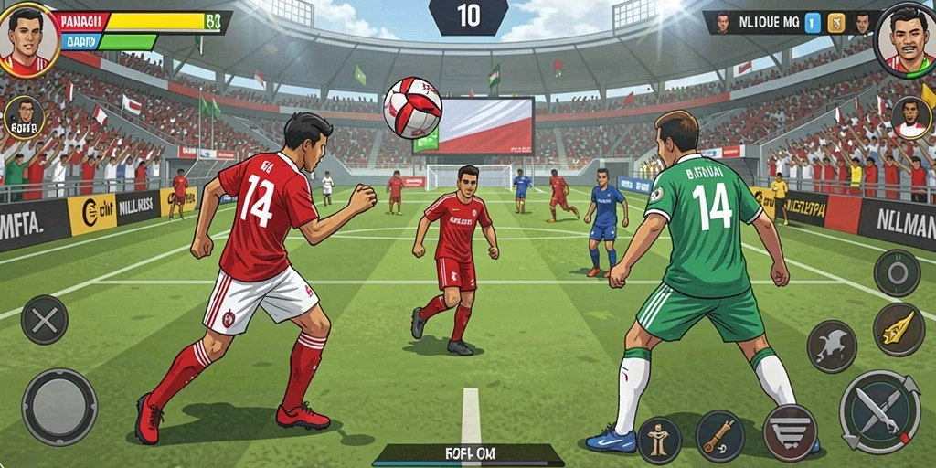 Karakter kustomisasi yang beragam dan unik.
