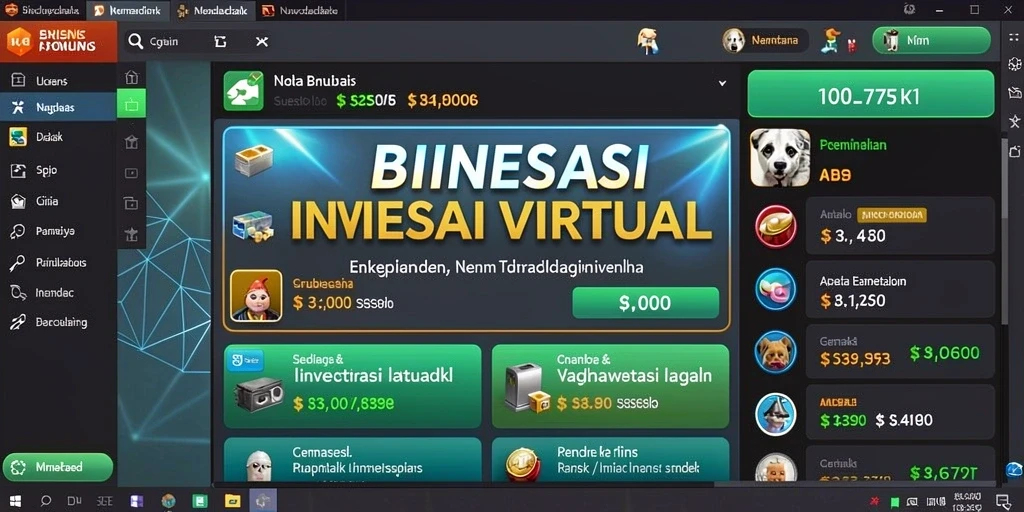 Fitur komunitas yang memungkinkan interaksi antar pemain.