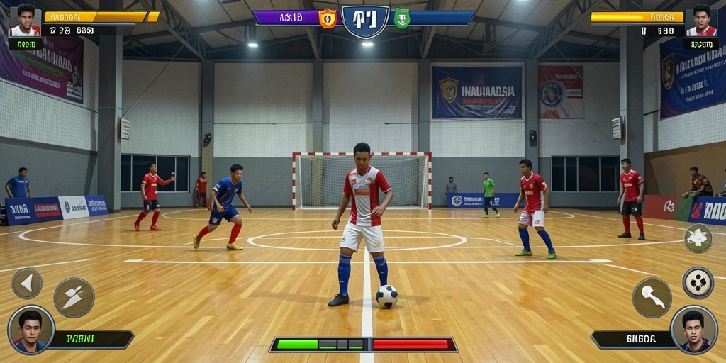 Level menantang yang memacu adrenalin pemain.
