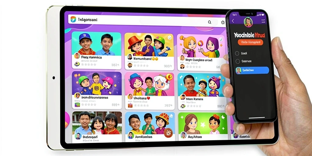 Fitur komunitas yang memungkinkan interaksi antar pemain.